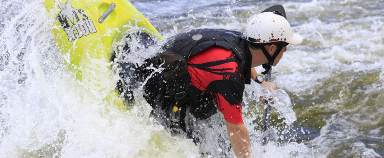 Penrith Whitewater Stadium kayak