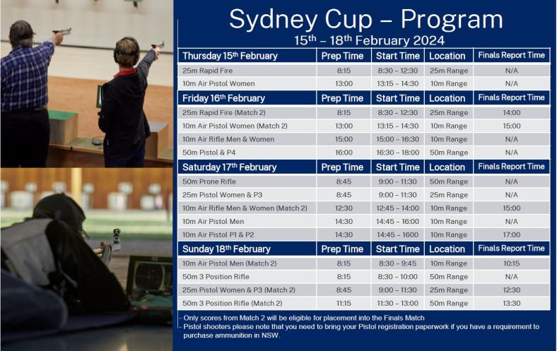 Sydney Cup program